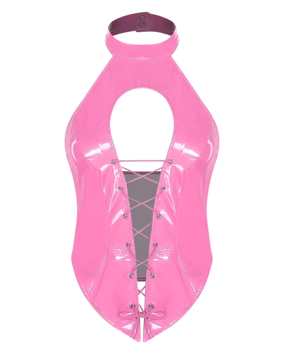 Raven Lace-Up Halter Top