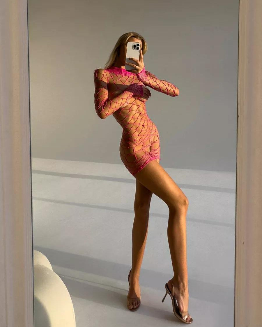 Marina Net Mini Dress | Lavah Intimates