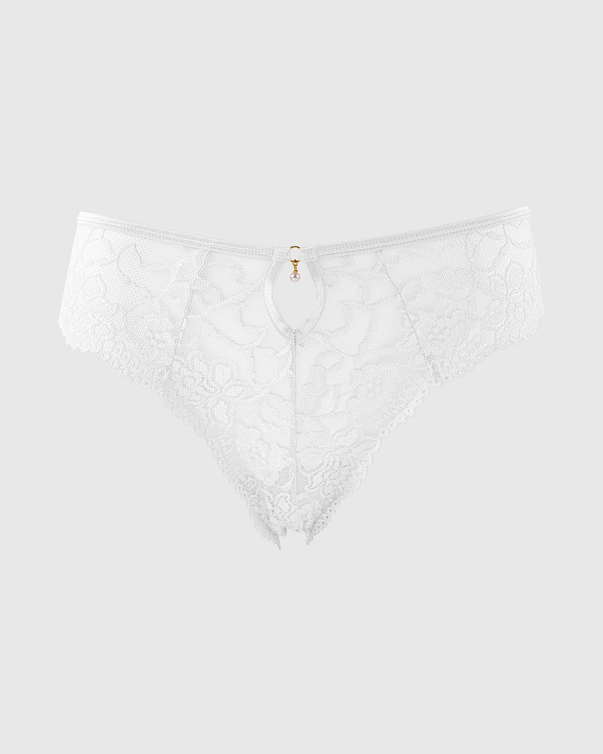 Gigi Stretch Lace Keyhole Tanga | Lavah Intimates
