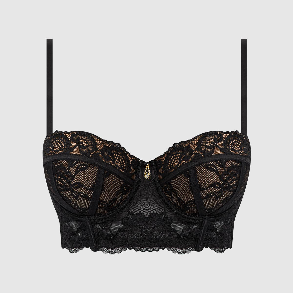 Savannah Lace Longline Balconette Bra | Lavah Intimates