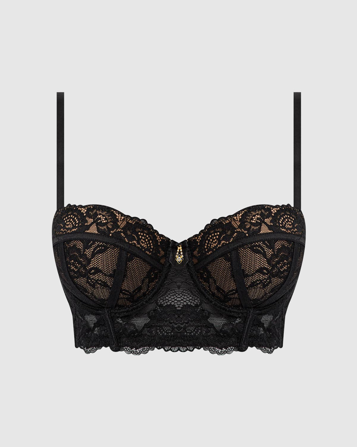 Savannah Lace Longline Balconette Bra | Lavah Intimates
