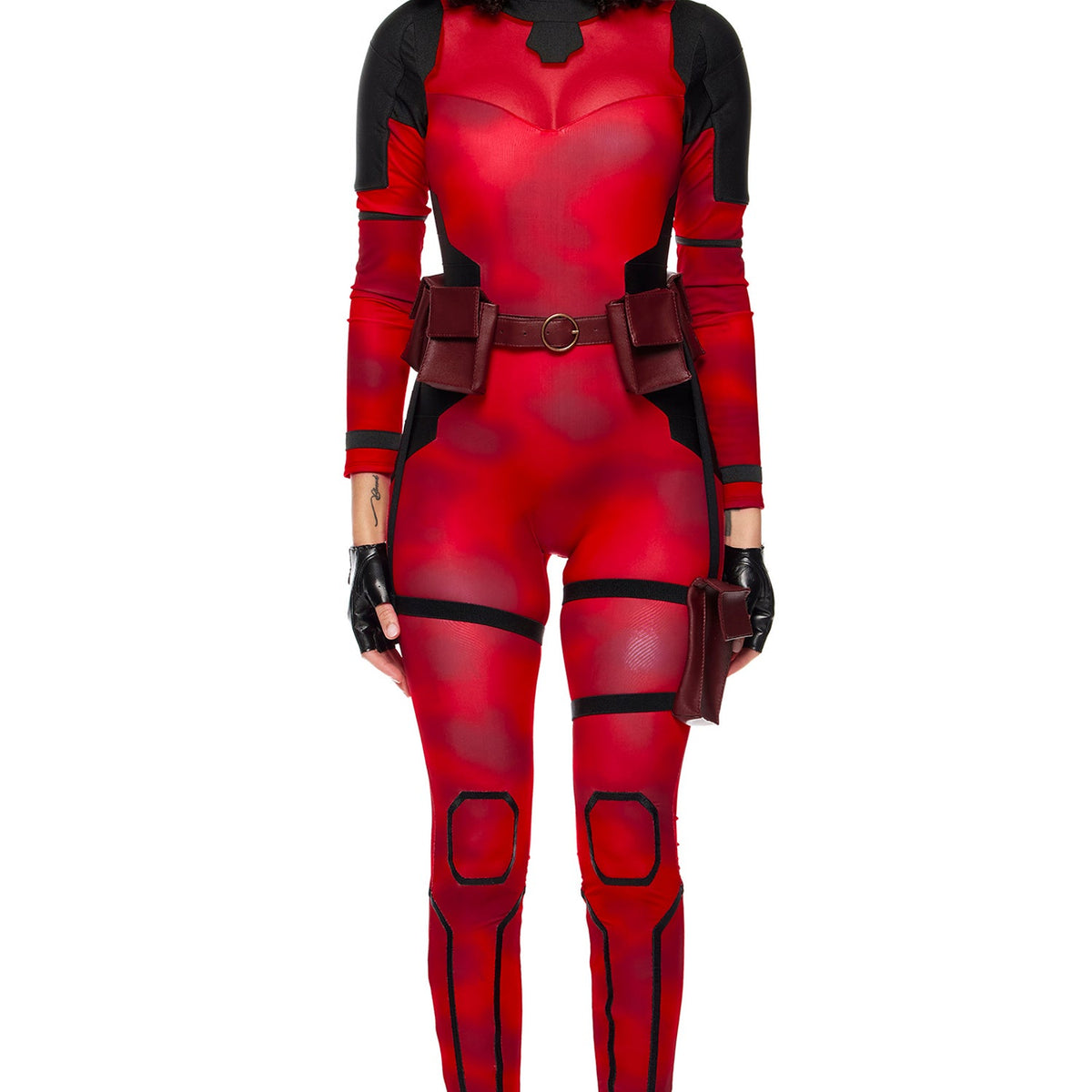 No Hero 5-Piece Women's Comic Book Character Costume