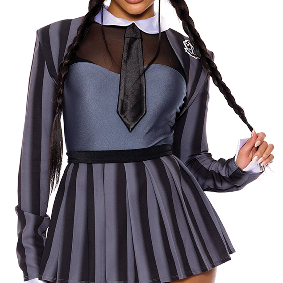 Class on Wednesday 3-Piece Women's TV Show Character Costume