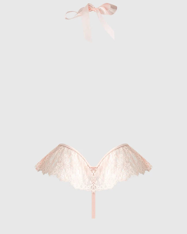 Jocelyn Lace Pearl Ouvert Teddy | Lavah Intimates