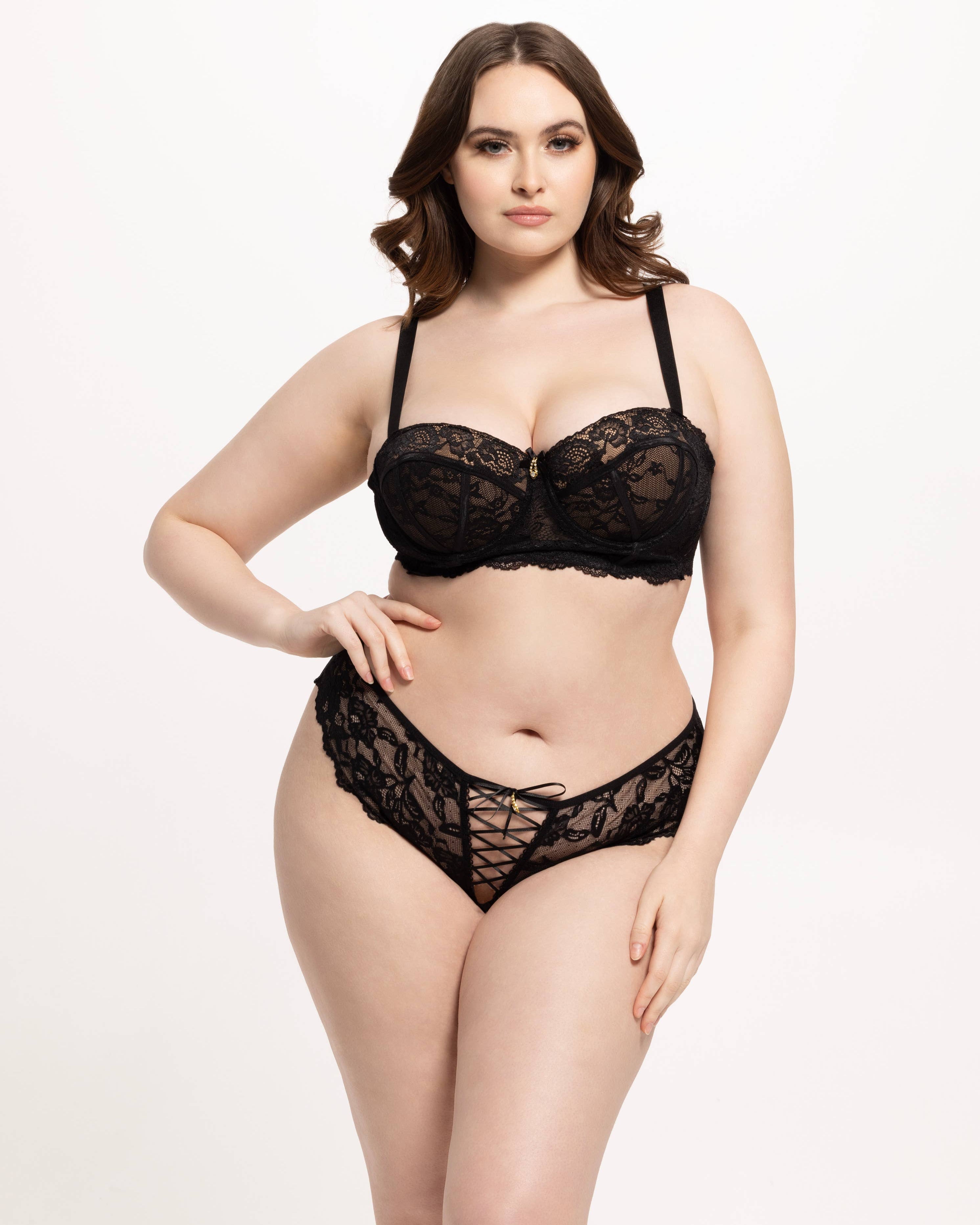 Savannah Lace Longline Balconette Bra | Lavah Intimates