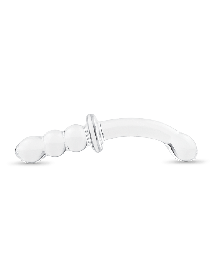 Gemini Dual Ended Glass Dildo | Lavah Intimates