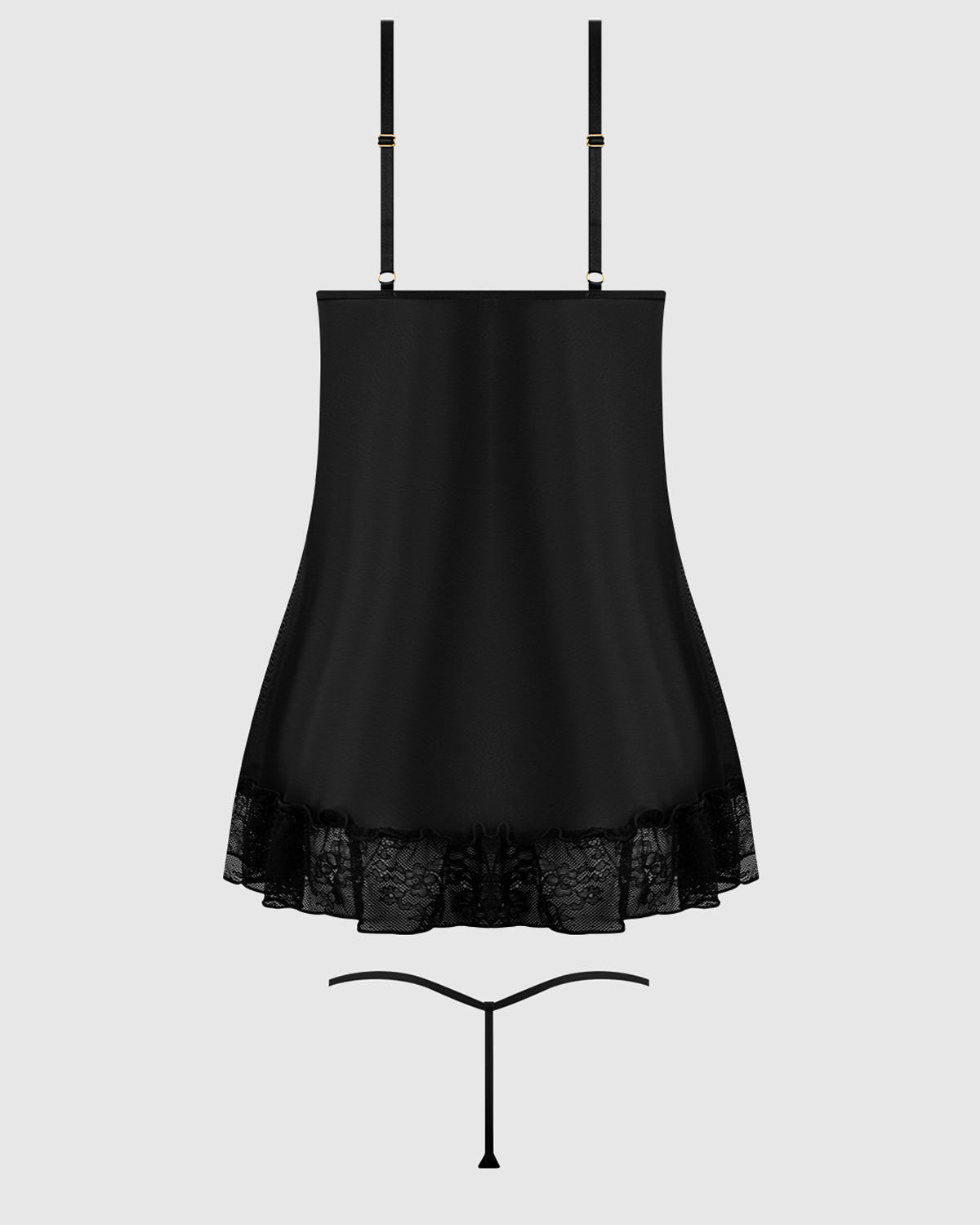 Kiki Lace Babydol G-String Set | Lavah Intimates