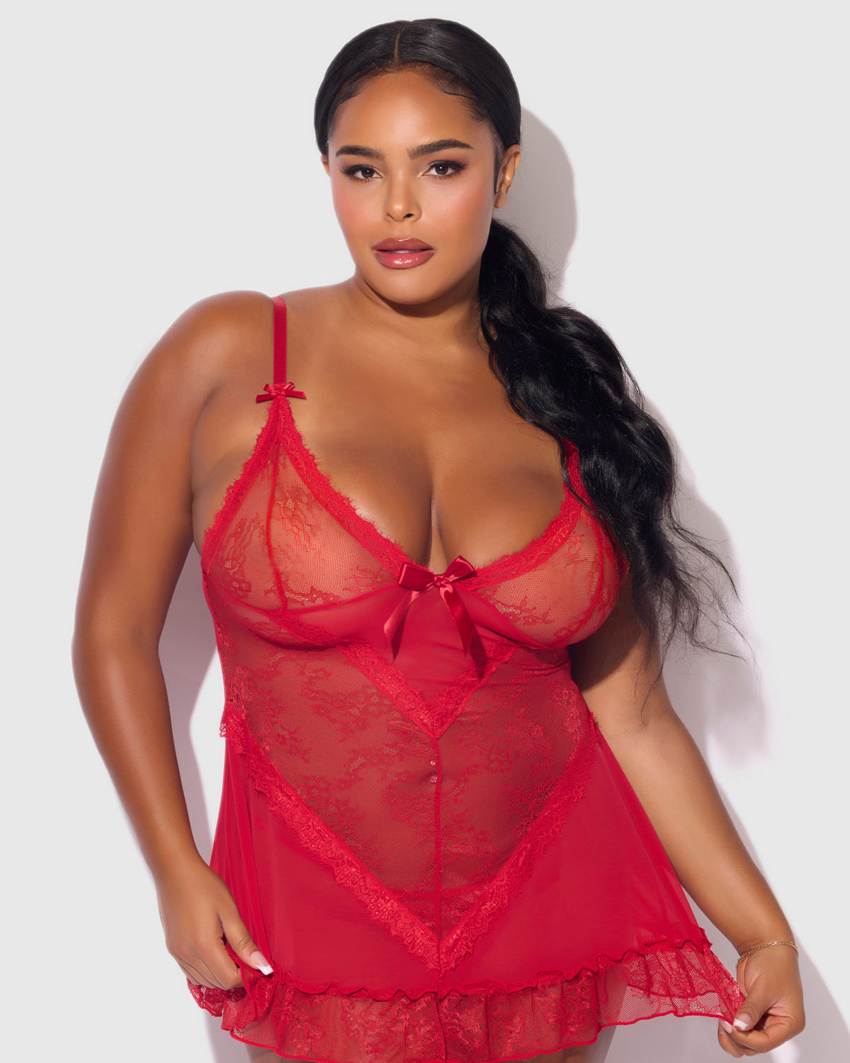 Kiki Lace Babydol G-String Set | Lavah Intimates
