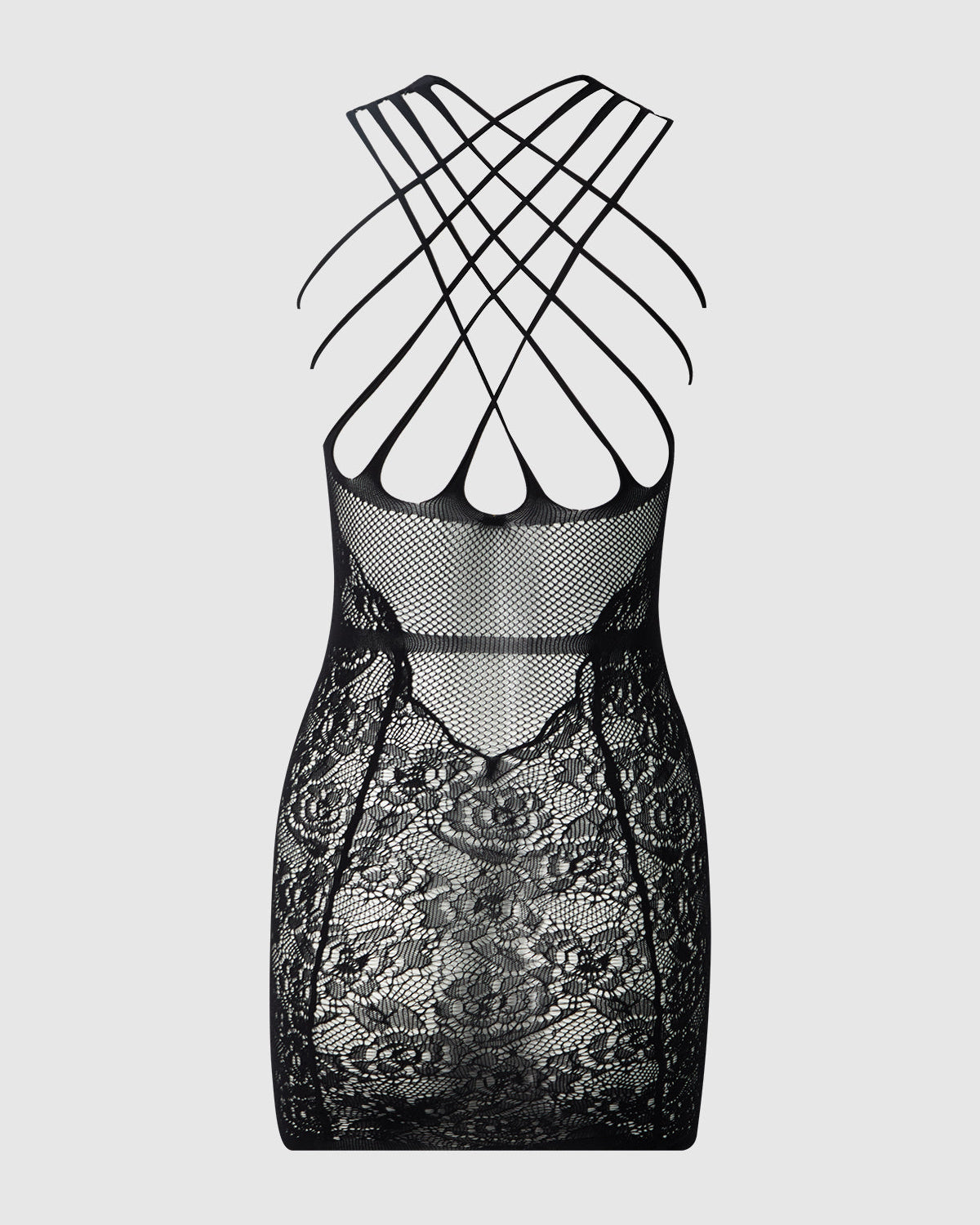Criss Cross Body Hosiery Dress | Lavah Intimates