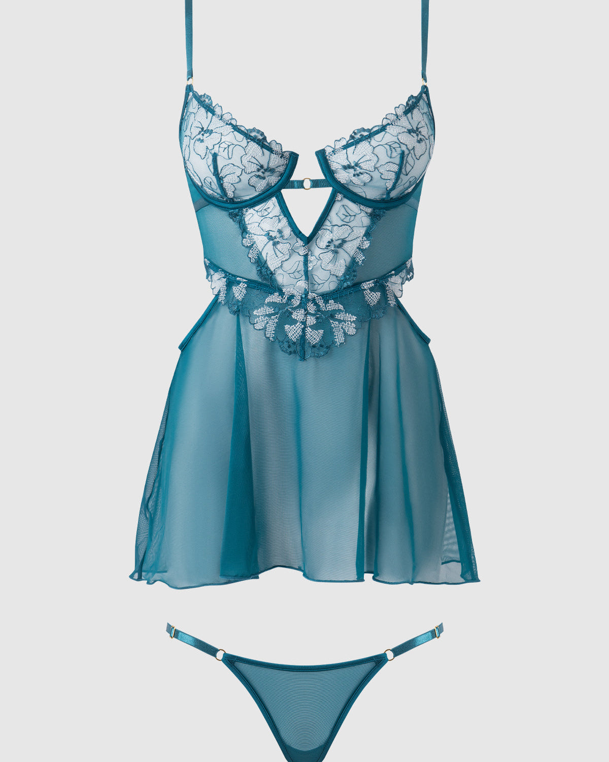Nova Babydoll Set | Lavah Intimates