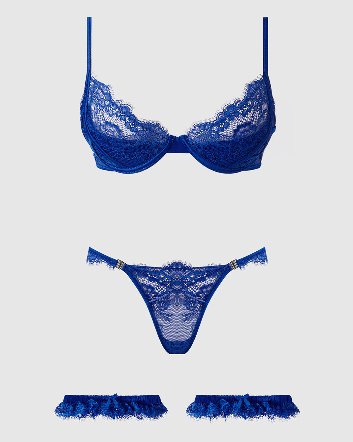 Madeline Bra Set Cobalt Blue | Lavah Intimates