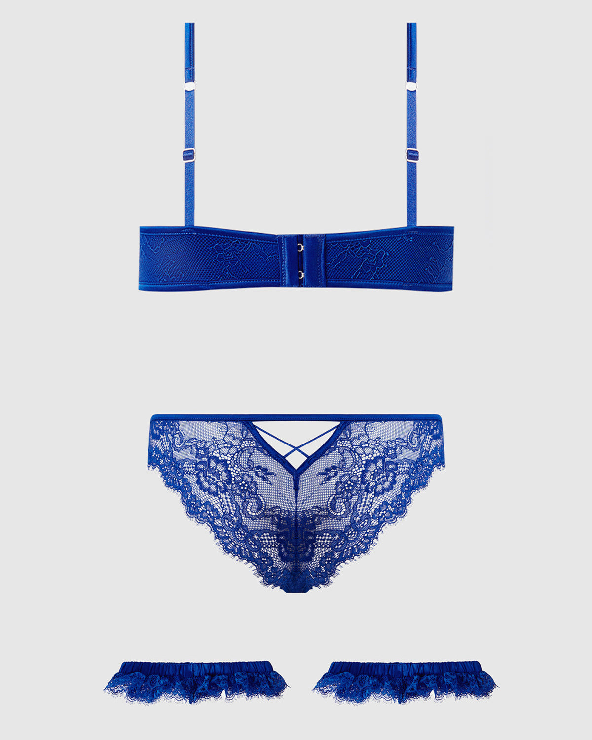 Madeline Bra Set Cobalt Blue | Lavah Intimates