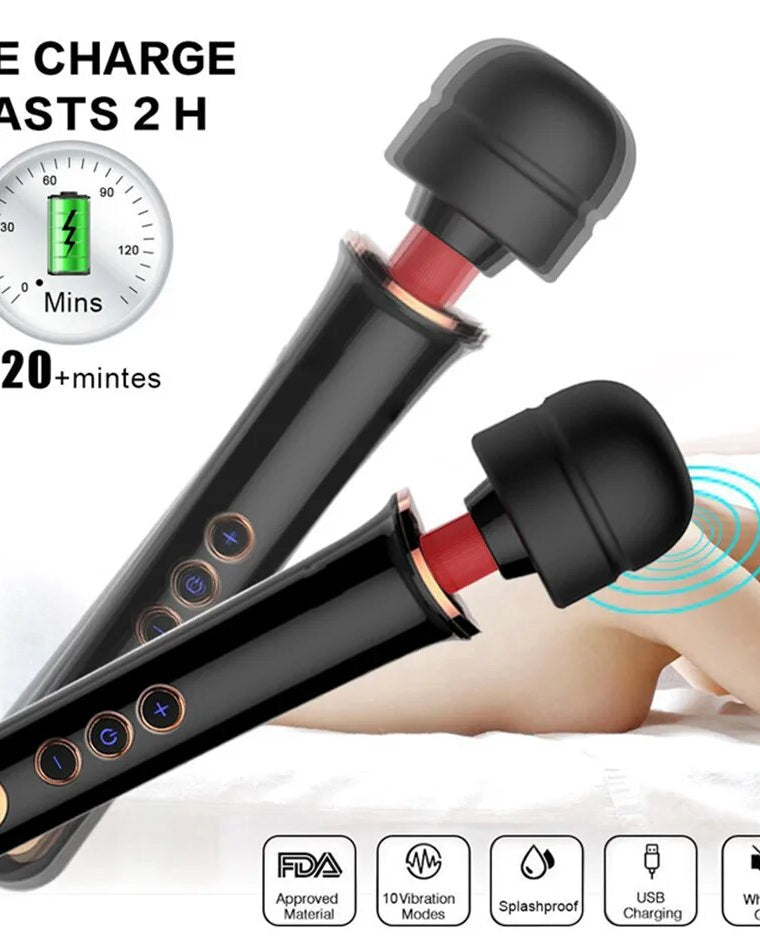 Wireless Magic Wand Massager | Lavah Intimates