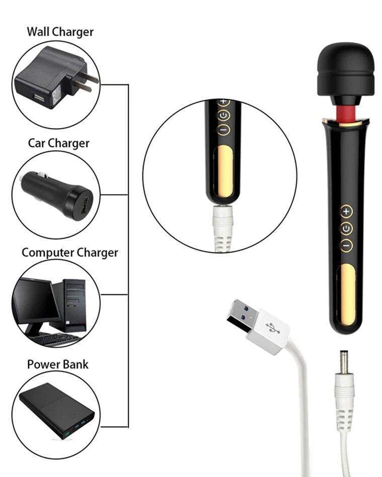 Wireless Magic Wand Massager | Lavah Intimates