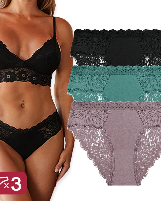 Allure Lace Panty (3-Pack) | Lavah Intimates
