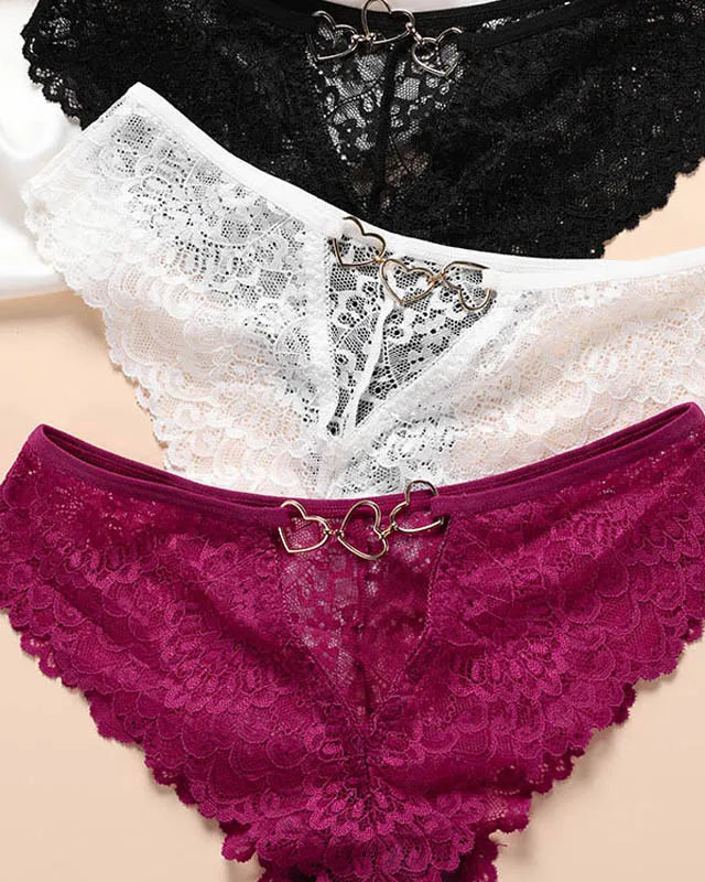 Cheeky Lace Pendant Panty | Lavah Intimates