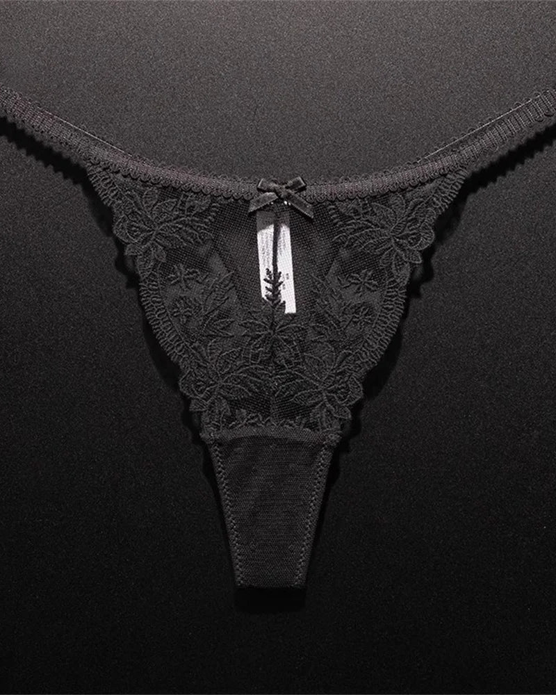 Bloom Lace Thong | Lavah Intimates