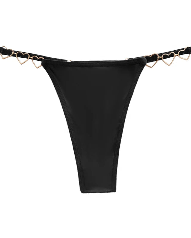 Heart of Gold Thong | Lavah Intimates