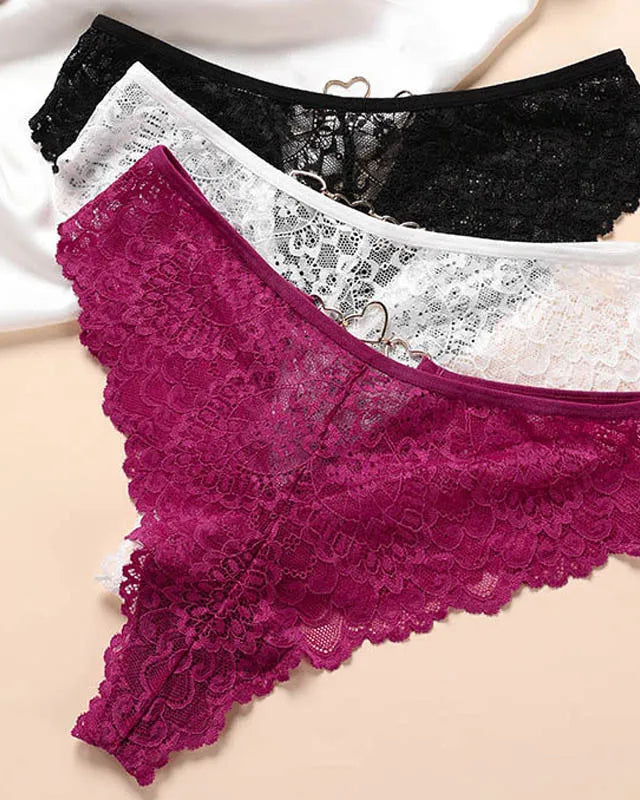 Cheeky Lace Pendant Panty | Lavah Intimates