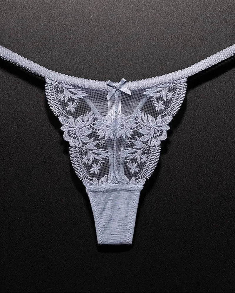 Bloom Lace Thong | Lavah Intimates