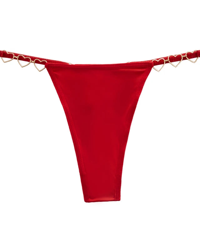 Heart of Gold Thong | Lavah Intimates