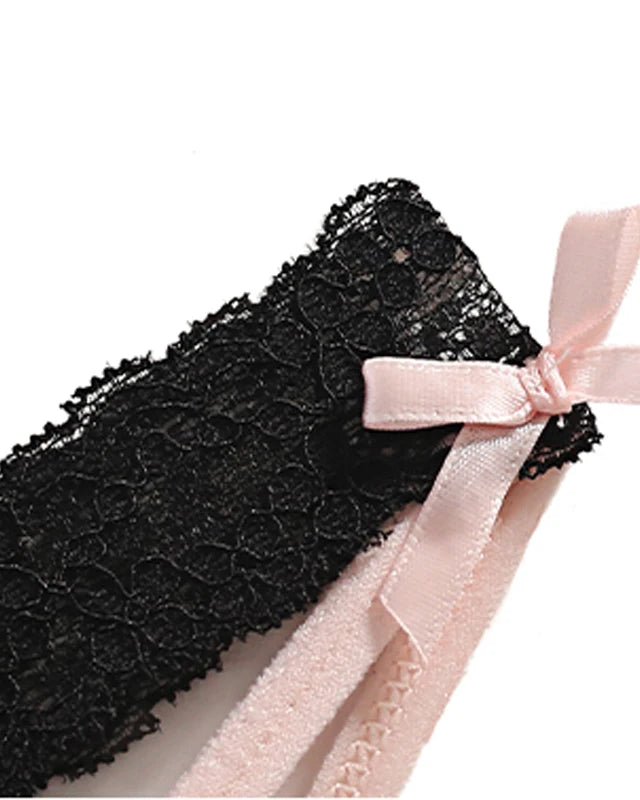 Elegant Cross Band Lace Panties | Lavah Intimates