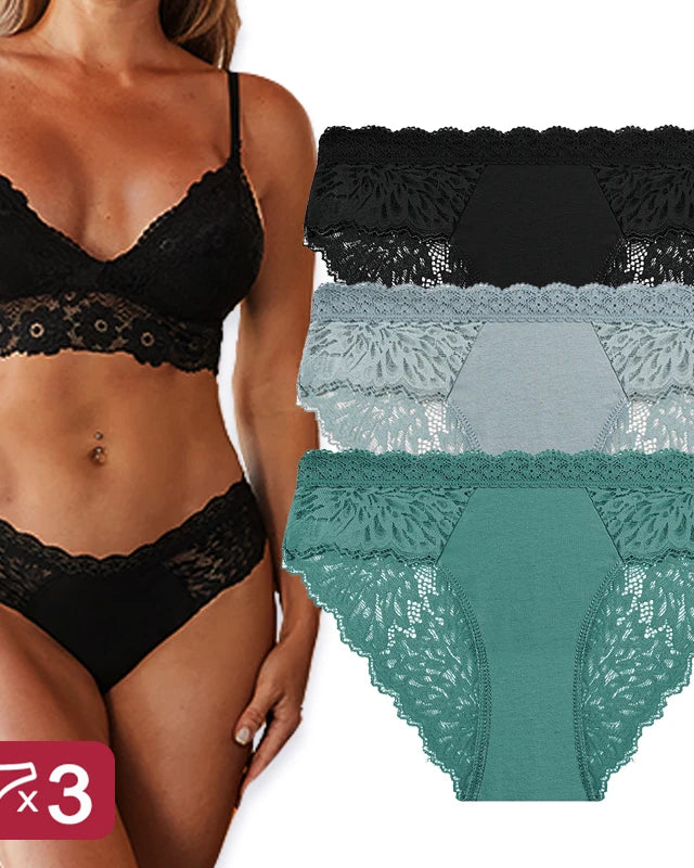 Allure Lace Panty (3-Pack) | Lavah Intimates
