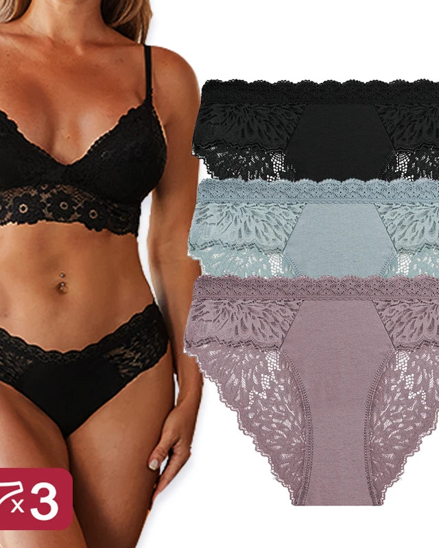 Allure Lace Panty (3-Pack) | Lavah Intimates