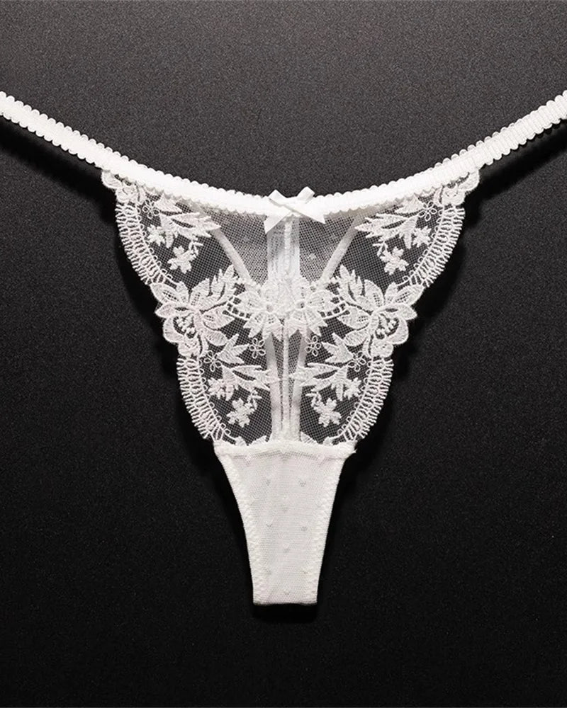 Bloom Lace Thong | Lavah Intimates
