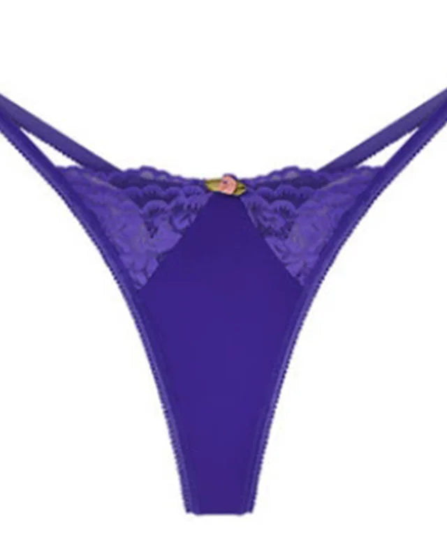 Noa Scalloped Lace Thong | Lavah Intimates