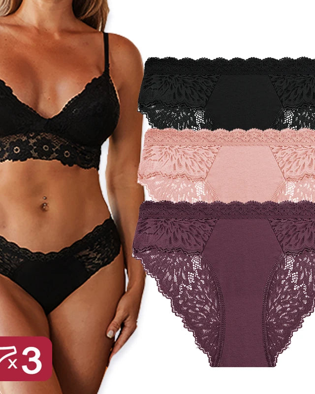 Allure Lace Panty (3-Pack) | Lavah Intimates