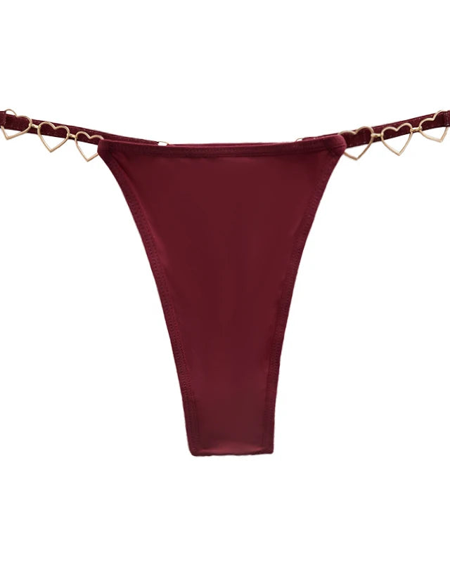 Heart of Gold Thong | Lavah Intimates