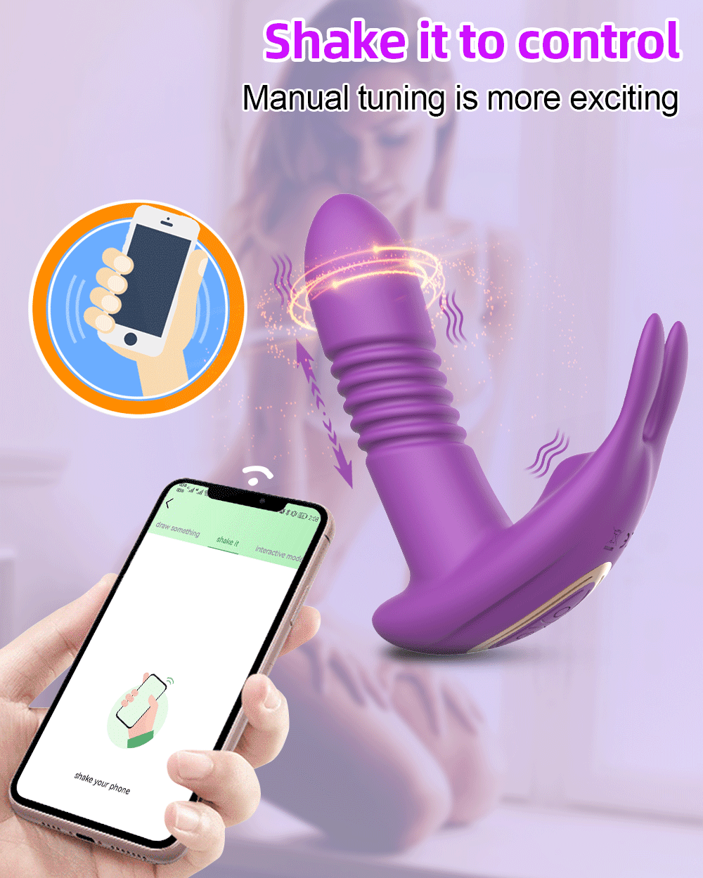 Anywhere Remote Controlled Thruster | Lavah Intimates