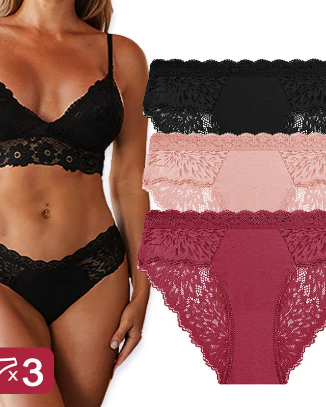 Allure Lace Panty (3-Pack) | Lavah Intimates