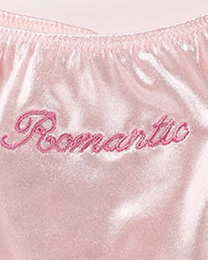 Romantic Satin Thong | Lavah Intimates