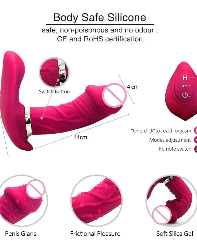 Phantom Wireless Remote Control Stimulator | Lavah Intimates