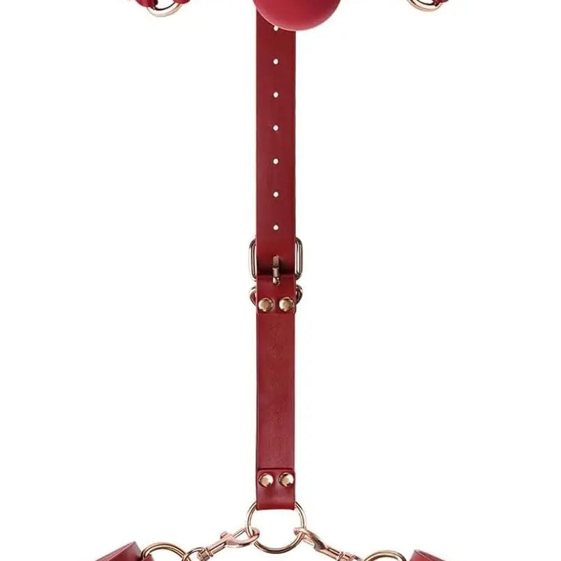 Carmine Collar & Cuff Set