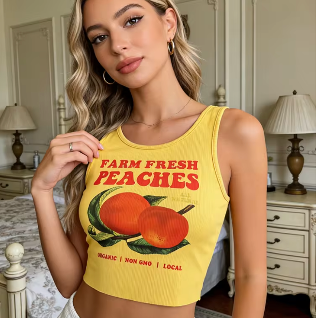 Peaches Tank Top