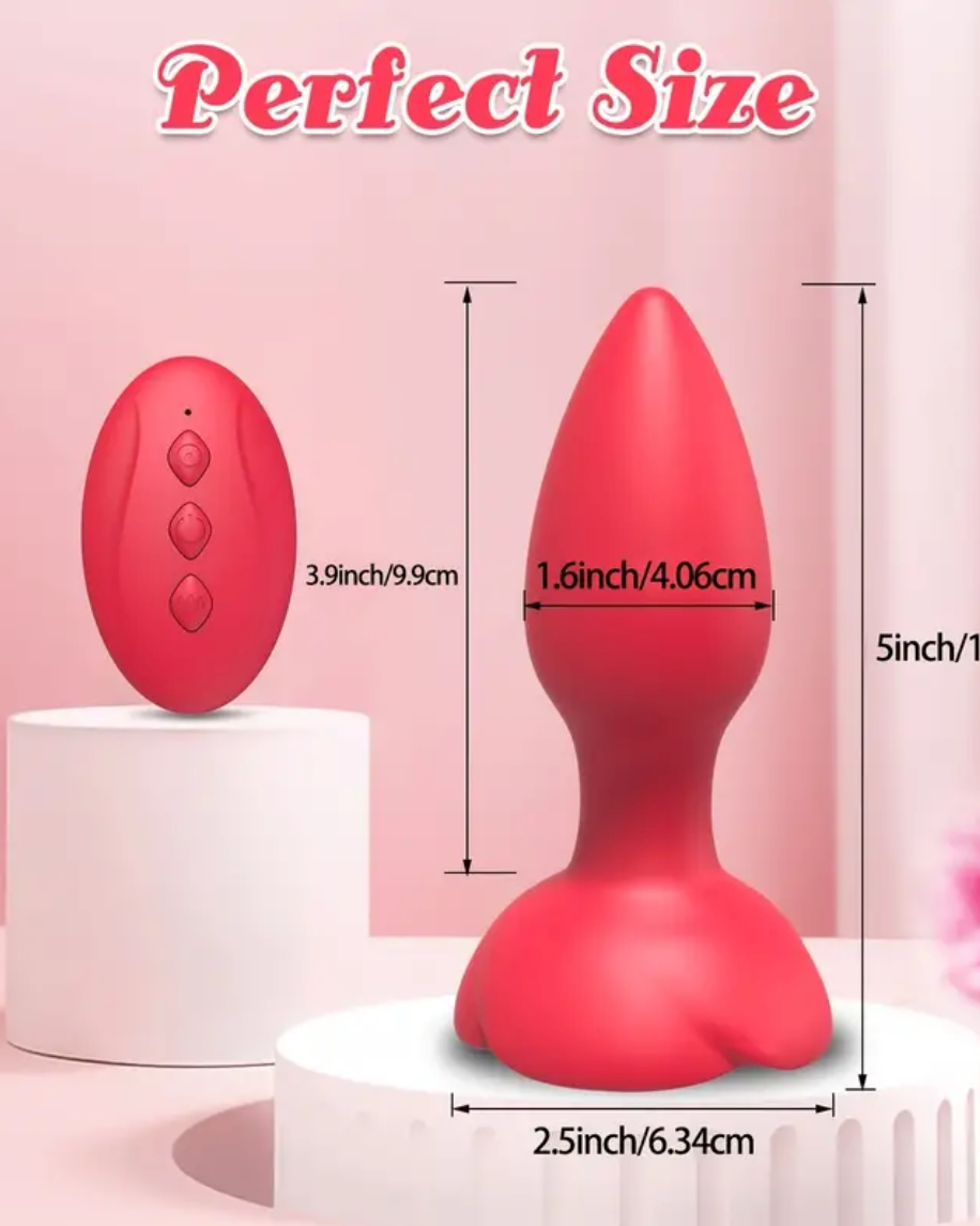 Rose Remote Control Vibrating Stimulator | Lavah Intimates