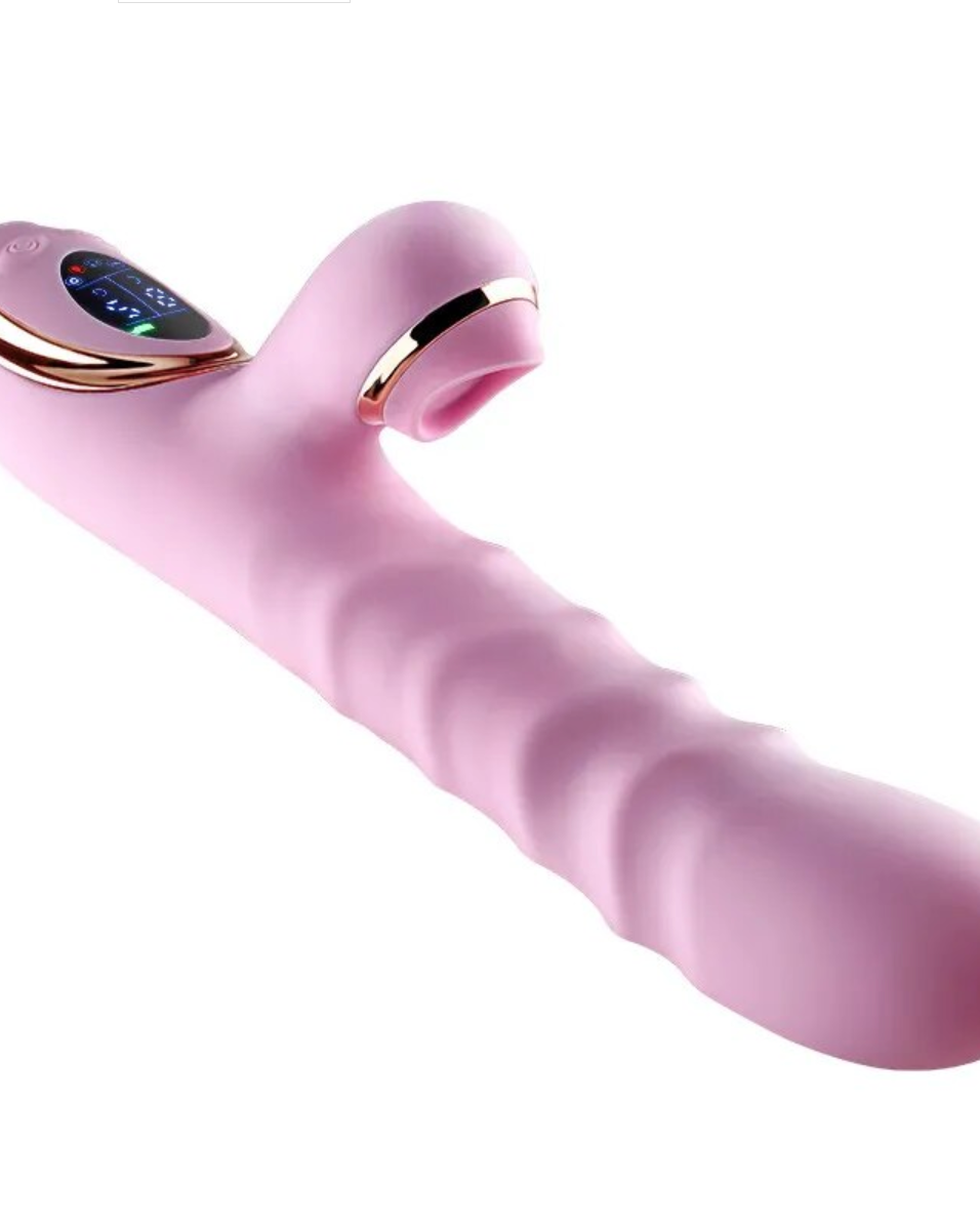 Sweet Vibrations Clitoral Sucking Dildo | Lavah Intimates