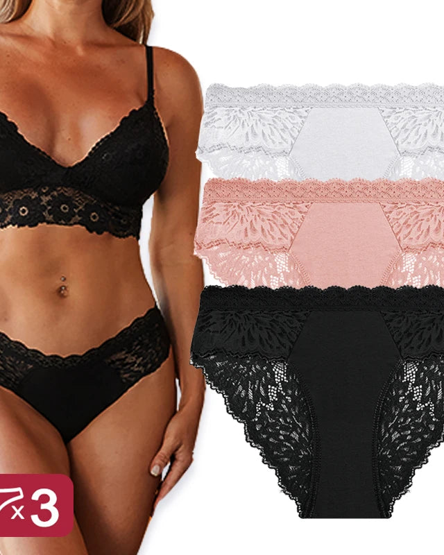 Allure Lace Panty (3-Pack) | Lavah Intimates
