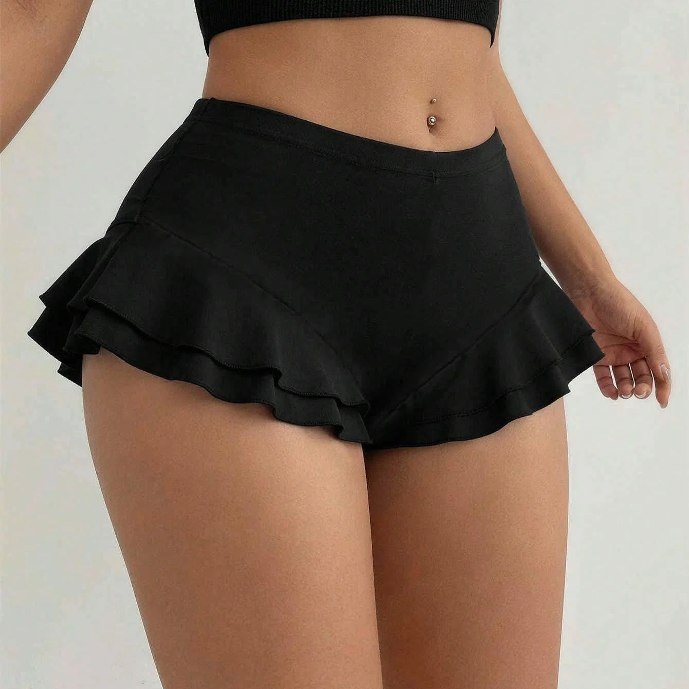 Piper Ruffle Mini Skort