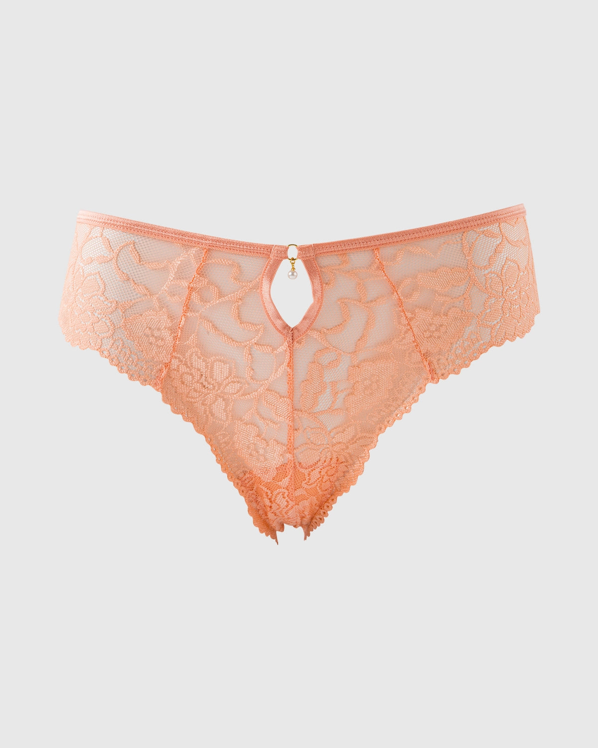 Gigi Stretch Lace Keyhole Tanga | Lavah Intimates