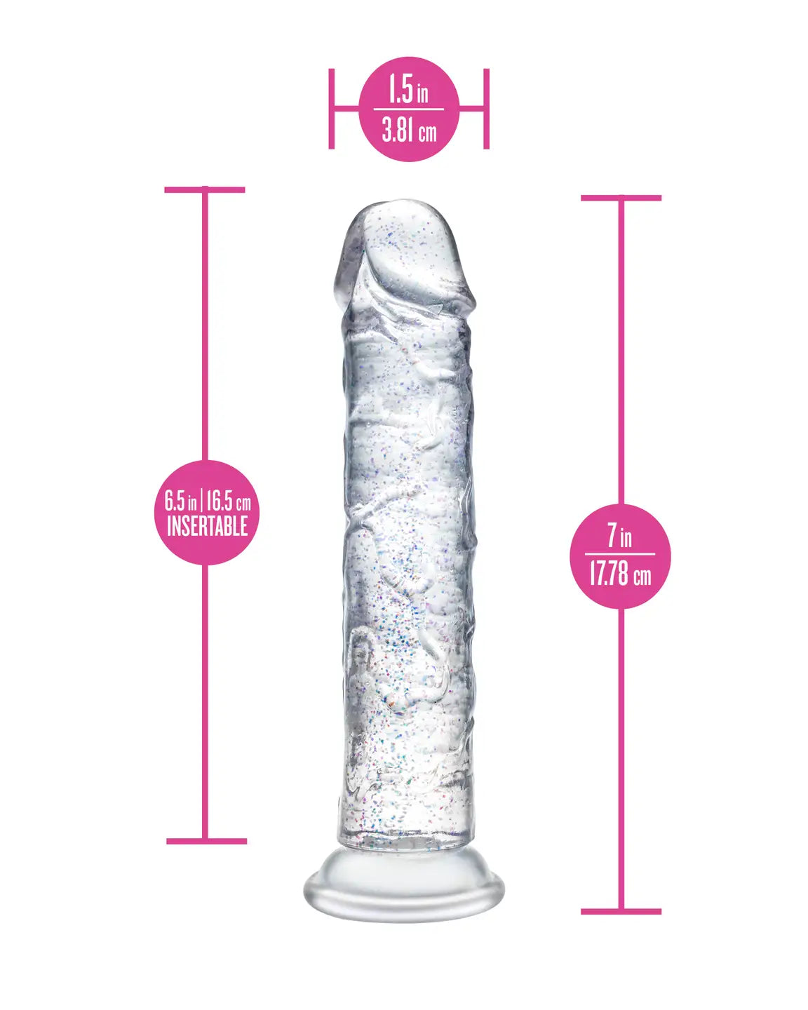 Naturally Yours Glamor Sparkling Clear | Lavah Intimates