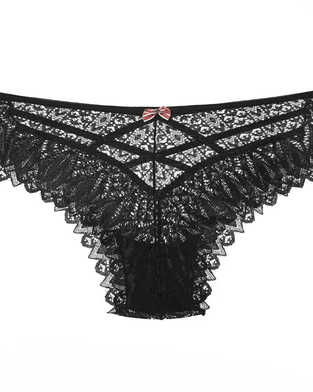 Auroras Temptation Cross Strap Panty | Lavah Intimates