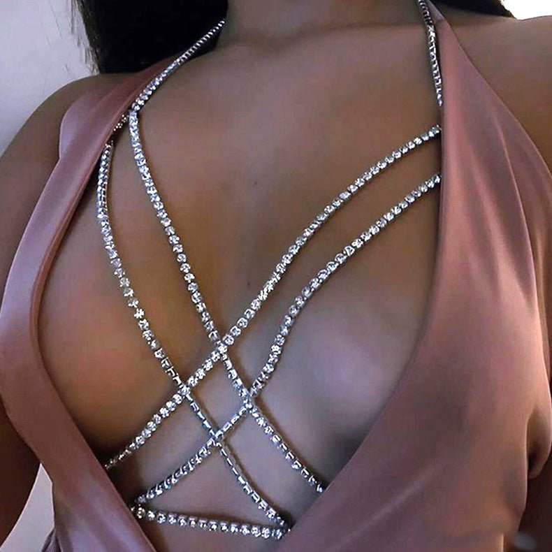Criss Cross Body Chain - LAVAH INTIMATES