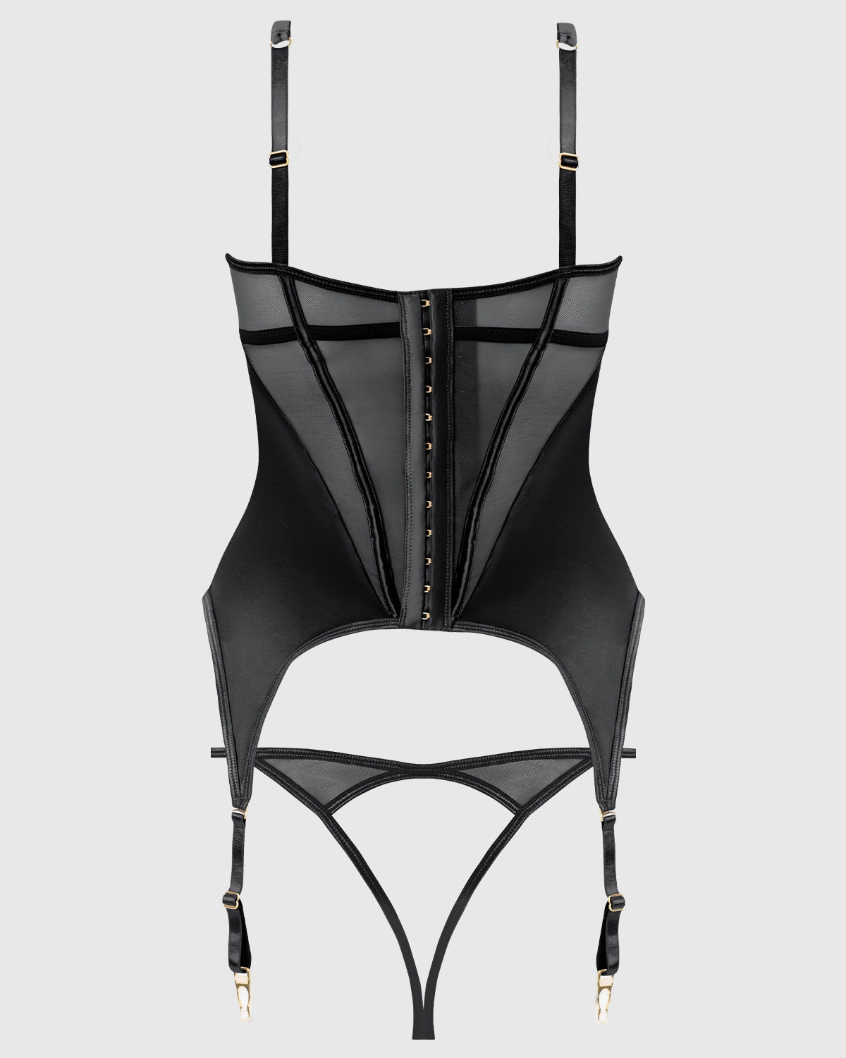 Raquel Mesh Micro Set Black | Lavah Intimates