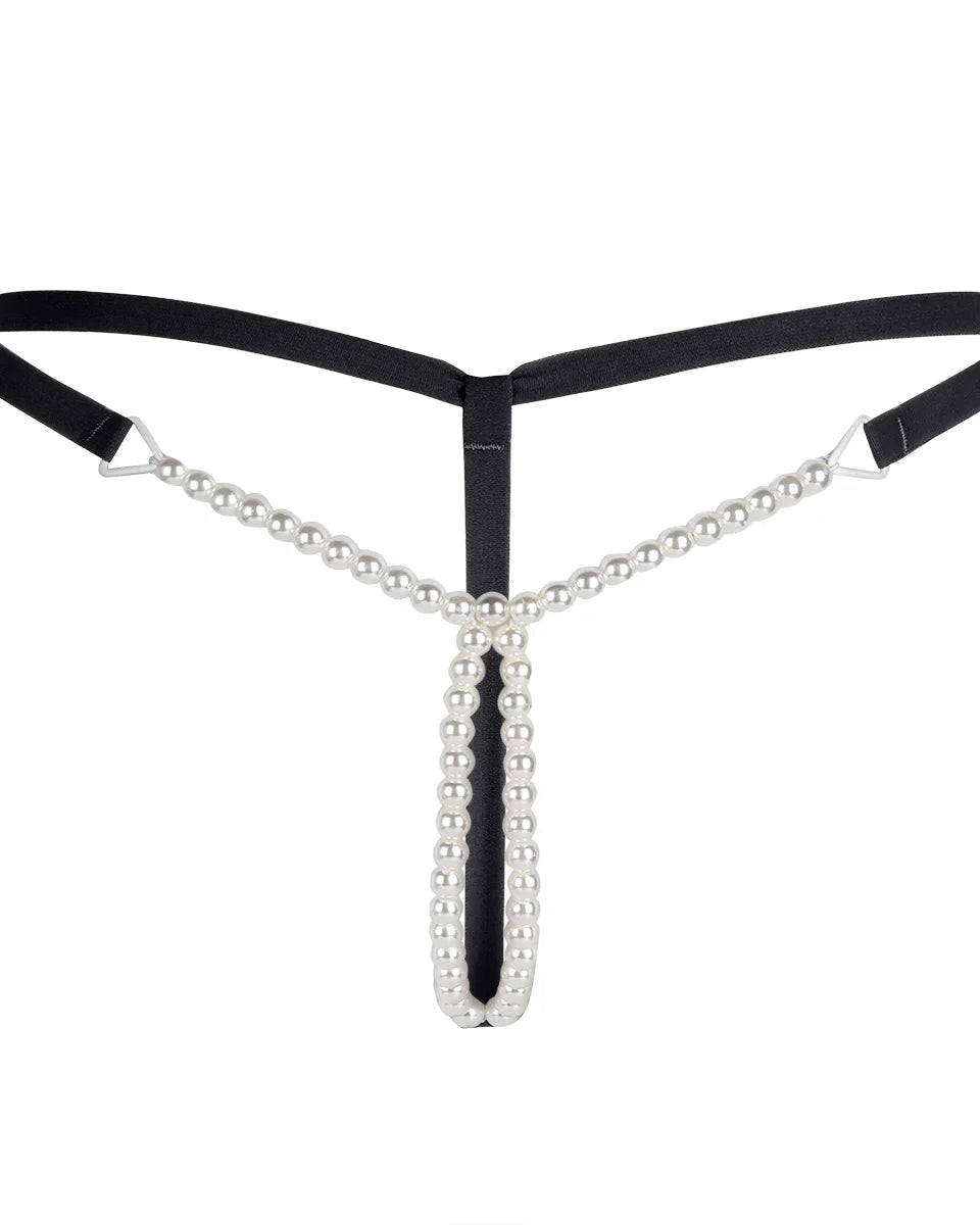 Elegance Pearl G-String | Lavah Intimates