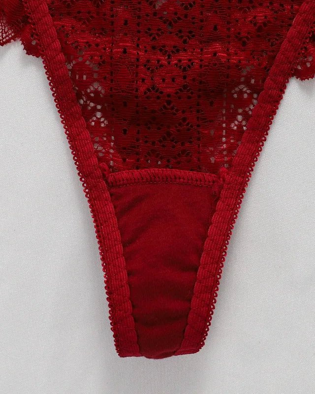 Enchanted Lace Thong | Lavah Intimates