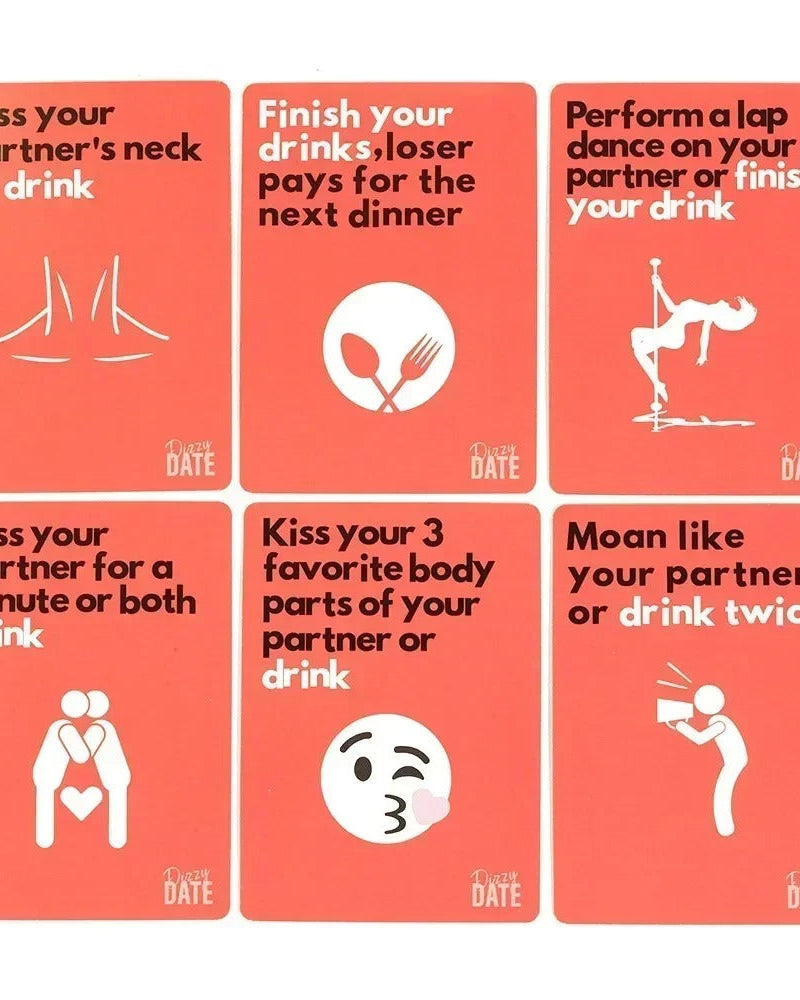 Dizzy Date Night Card Game | Lavah Intimates